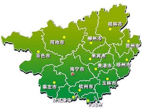 廣西有幾個市|廣西各市行政區劃，包含區、縣有哪些？